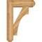 Ekena Millwork Westlake Craftsman Rough Sawn Bracket w/ Offset Brace, Western Red Cedar, 8"W x 26"D x 38"H BKT0806X26X38WTL04RWR - alternate 3